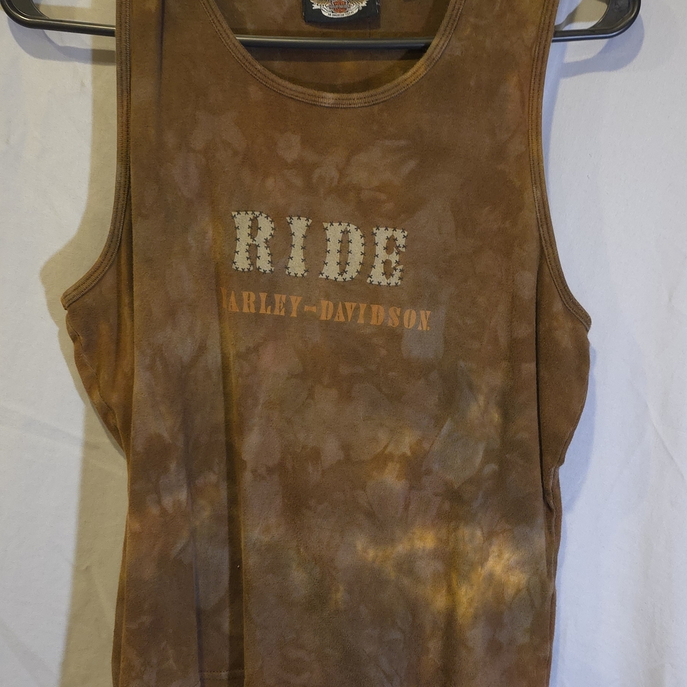 Harley-Davidson Brown T-Shirt - Picture 2 of 4